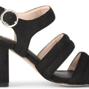 POSH by Poelman BO Dames Sandalen met hak - Zwart - Maat 36