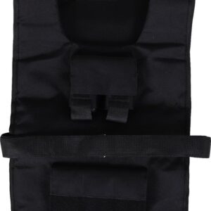 HOMCOM Gewichtswest Oxford, Metaal 36L x 52B cm - Zwart