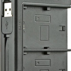 Jupio USB Dedicated Duo Charger LCD for Fuji NP-W126(S)