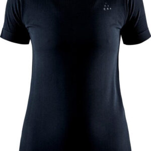 Craft Fuseknit Light Sportshirt Dames - Black - Maat XL