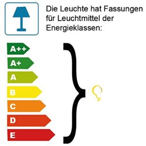 Paul Neuhaus Edison stijl hanglamp, E27, koperkleurige ophangset