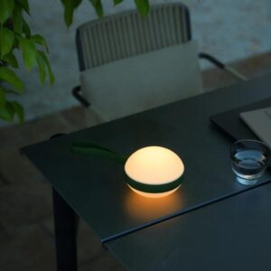 Nordlux Bring Draagbare LED Buitenlamp Wit/Groen 2700K IP54