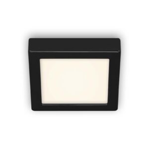 Plafondlamp, 17 cm, 12 W, 1200 lm, Aluminium