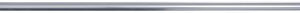 Differnz Round douchestang - om vast te klemmen - aluminium veredeld - 125 x 220 cm - chroom