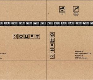 Tillvex Inklapbare Tuintafel, Kunststof, 180 x 75 cm, Voor 8 Personen, Met Draaggreep