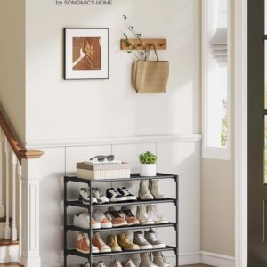 Schoenenrek – Ruimtebesparend – 29,7 x 62,3 x 70,5 cm – Zwart