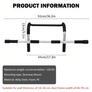Verstelbare Pull Up Bar voor Deuropening - Thuis Gym Workout Bar