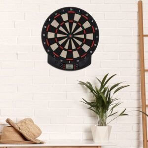 HOMCOM Dartbord 44 x 39,5 x 2,2 cm - Zwart