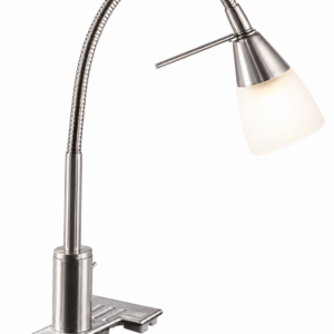 Tchibo LED Klemlamp Zilver – Flexibele Bureaulamp met Klem