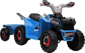 Quadtoy - Elektrische Aanhangwagen - Blauw