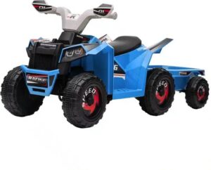 Quadtoy - Elektrische Aanhangwagen - Blauw
