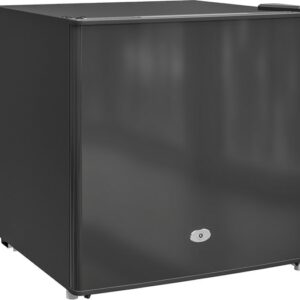 HOMCOM Vrieskist van Staal en Kunststof, 47L x 44,2B x 48,8H cm, Zwart