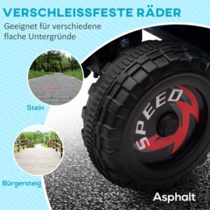 Quadtoy - Elektrische Aanhangwagen - Blauw