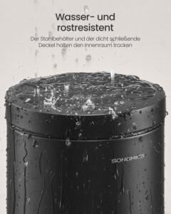 Prullenbak 6 liter met softclose deksel voor de badkamer