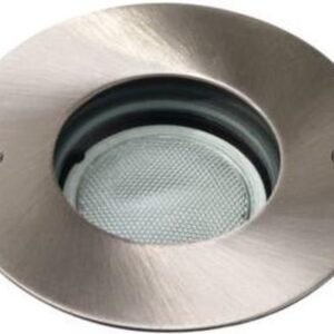 Massieve Brooklyn Inbouwstop Inox - 7W