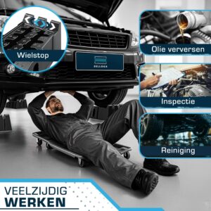 SELLOGX Oprijplaten voor auto 2 stuks | 5T zware kwaliteit antislip oprijrampen