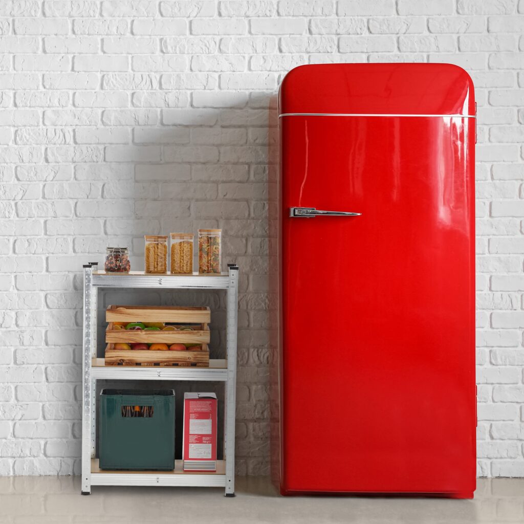 Relaxdays stellingkast, 180x60x45 cm, 500 kg, verzinkt staal, opbergrek voor kelder of garage, zilve