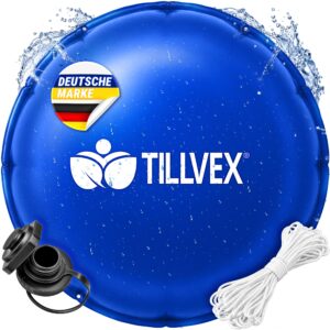 tillvex® Winterkussen voor Zwembad Ø 3 m + 12m Touw &amp; Reparatieset