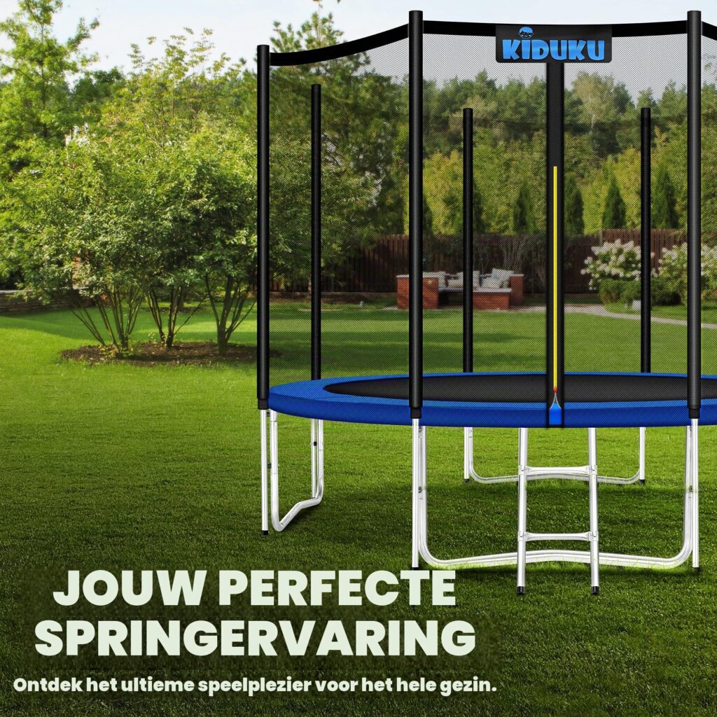 KIDUKU® vervangend veiligheidsnet voor trampoline Ø 305 cm (6 stangen)