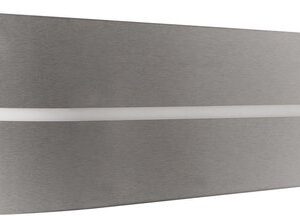 Grote Orly Wandlamp Inox - 23W