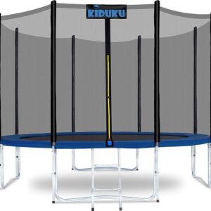 KIDUKU® Trampoline Ø 305/ cm | Compleet met veiligheidsnet en accessoires